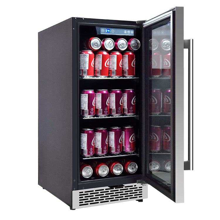 Wine Beer Fridge Small - ตู้แช่เครื่องดื่มขนาดเล็กแบบ OEM ตู้เย็นสั่งทำพิเศษ ประตูกระจก ตู้แช่เครื่องดื่ม ตู้เก็บไวน์/เบียร์