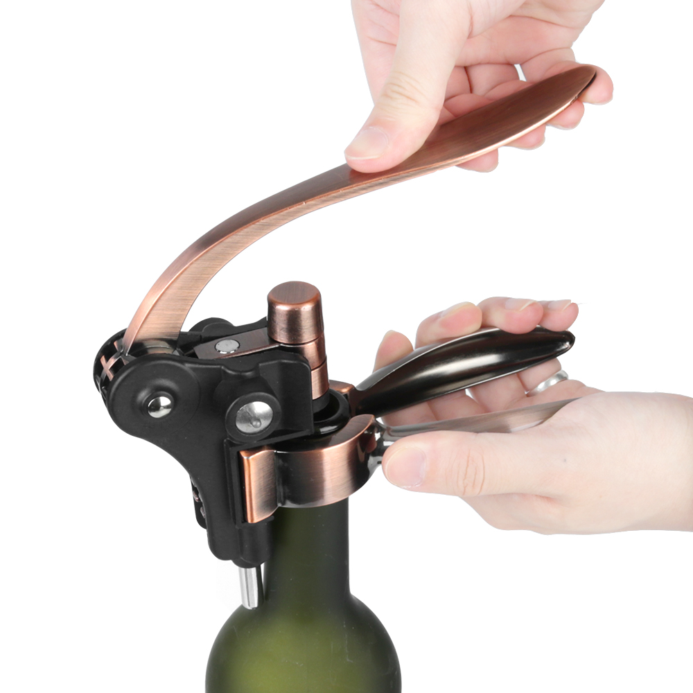 Cork Screw Lever - ที่เปิดขวดอุปกรณ์เปิดขวดไวน์รูปกระต่ายทำจากโลหะผสมสังกะสี