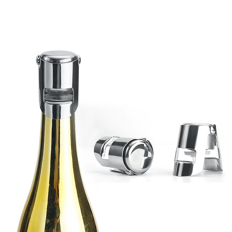 Beer Wine Hobby - สแตนเลสสตีลแชมเปญขวดซีล Pressed การเก็บรักษาสำหรับแชมเปญ,ไวน์,ไวน์ขวดเบียร์