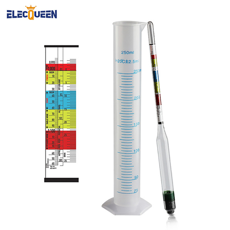 Beer Wine Hobby - 3 Scale Hydrometer ทำ Triple Scale