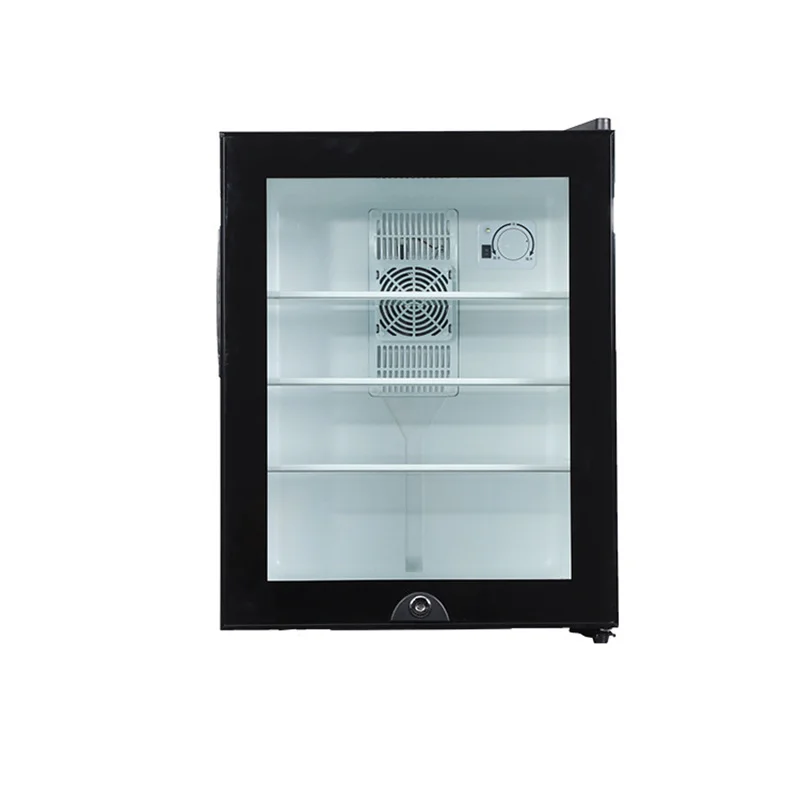 Wine Beer Fridge Small - ตู้เย็นขนาดเล็ก Cooler 40L ตู้เย็นประตูกระจกสําหรับเบียร์โซดาหรือไวน์ – เครื่องจ่ายเครื่องดื่มขนาดเล็ก