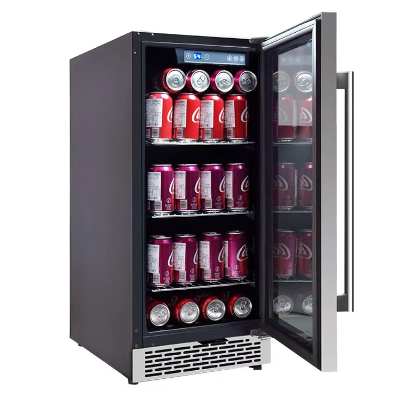 Wine Beer Fridge Small - ตู้แช่เครื่องดื่มขนาดเล็ก ตู้เย็นแบบกำหนดเอง ประตูกระจก ตู้แช่เครื่องดื่ม ตู้เก็บไวน์/เบียร์