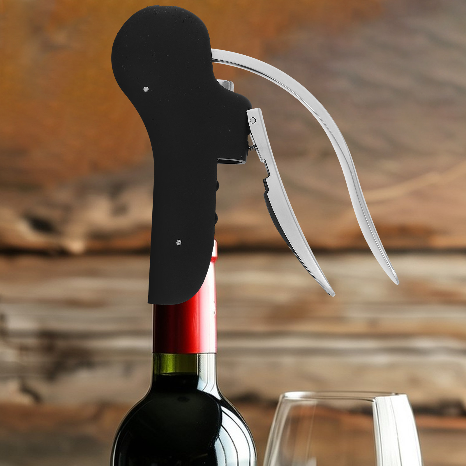 ที่เปิดขวดไวน์แบบคันโยก วัสดุโ - Cork Screw Lever บทวิจารณ์และราคา