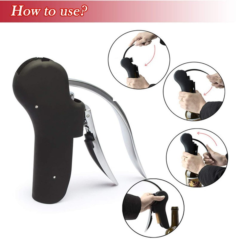 ชุดอุปกรณ์เปิดขวดไวน์ ที่เปิดข - Cork Screw Lever บทวิจารณ์และราคา