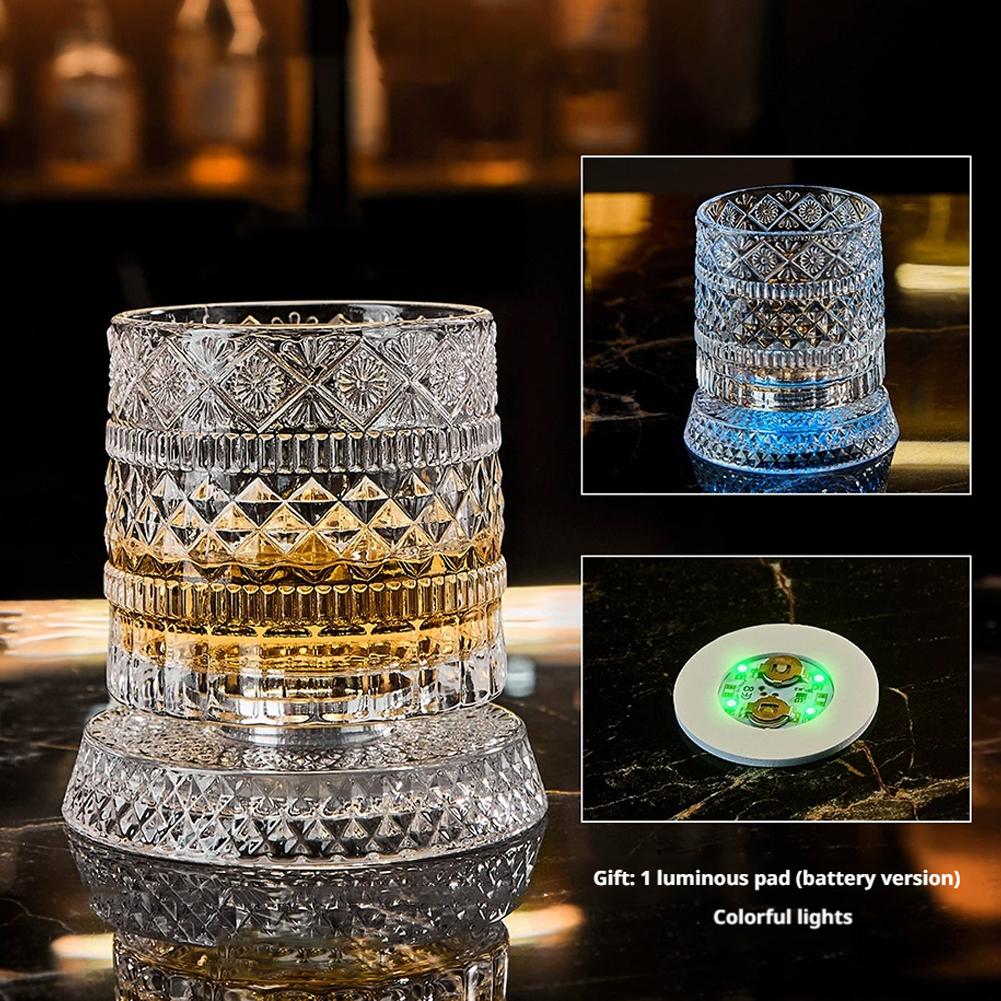 แก้ววิสกี้หมุนได้ แก้วคริสตัลส - Wine In Beer Glass บทวิจารณ์และราคา