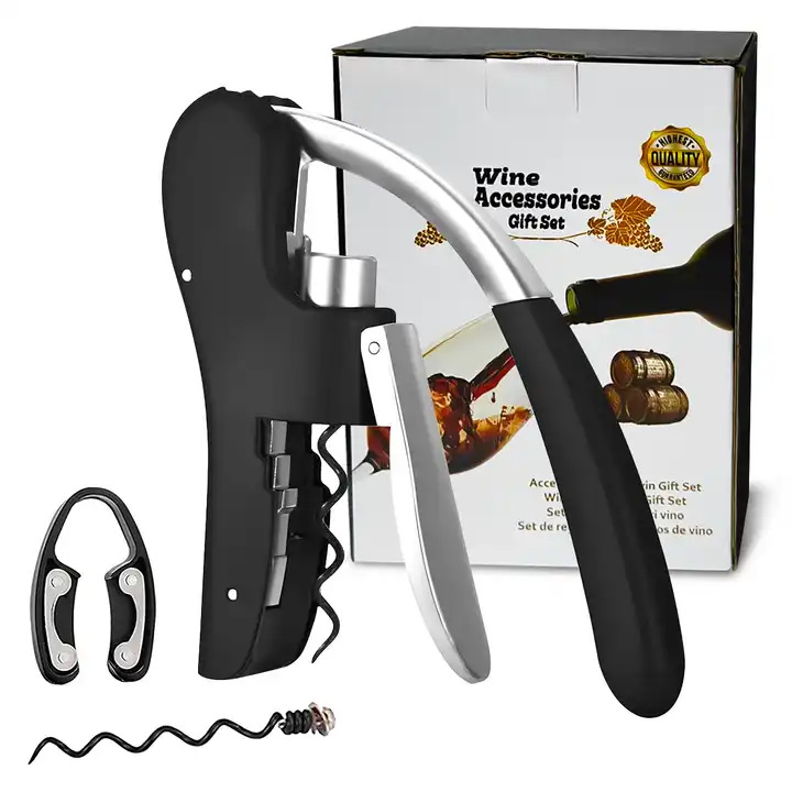 ชุดที่เปิดขวดไวน์แบบคันโยก รูป - Cork Screw Lever บทวิจารณ์และราคา