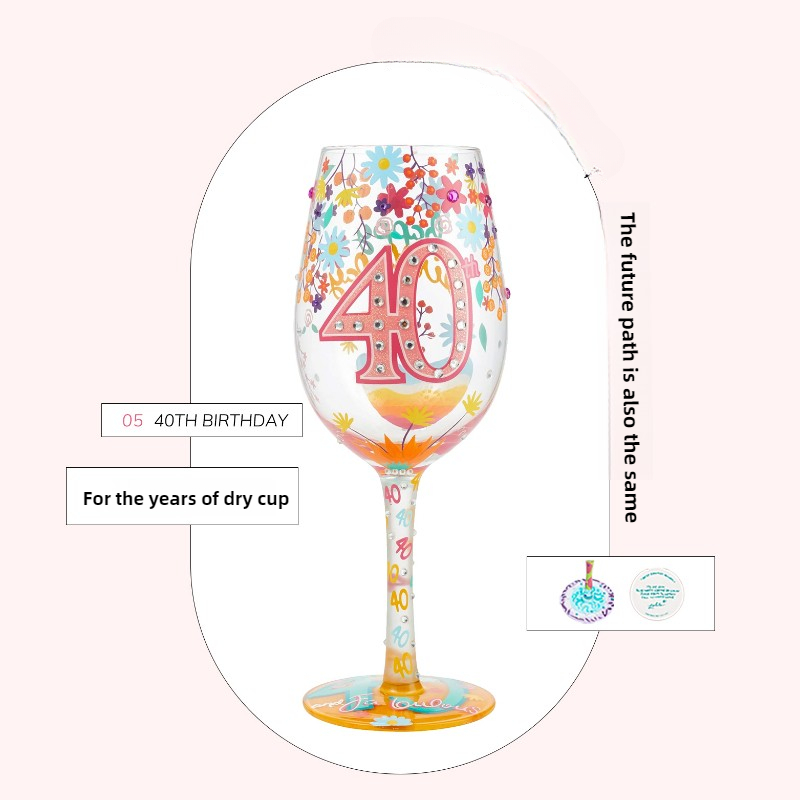 คริสต์มาสพิมพ์แก้วไวน์สร้างสรร - Wine Beer Festival บทวิจารณ์และราคา