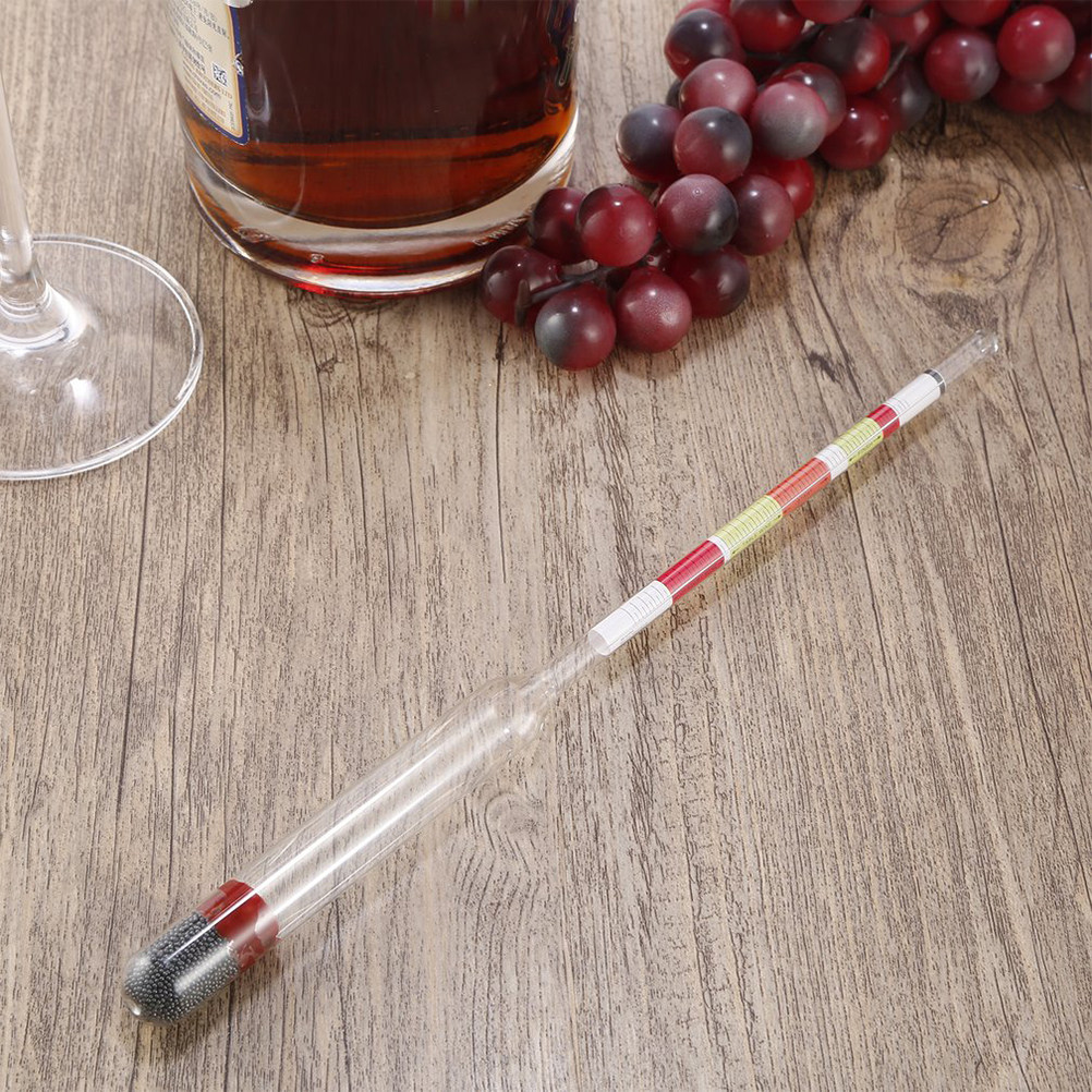 ไฮโดรมิเตอร์แบบสามสเกล พร้อมเค - Wine To Beer Alcohol บทวิจารณ์และราคา
