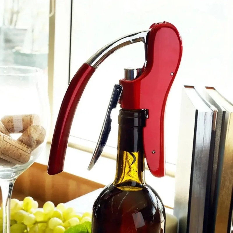 ชุดอุปกรณ์เปิดขวดไวน์สแตนเลสให - Cork Screw Lever บทวิจารณ์และราคา