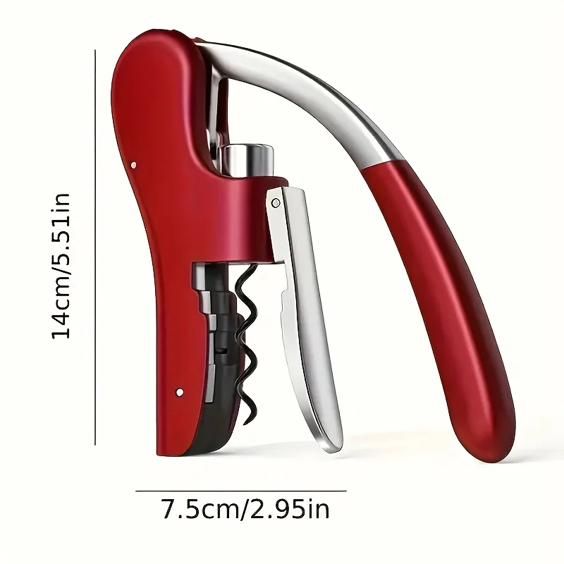 1 ชุดชุดอุปกรณ์เปิดขวดไวน์แบบก - Cork Screw Lever บทวิจารณ์และราคา