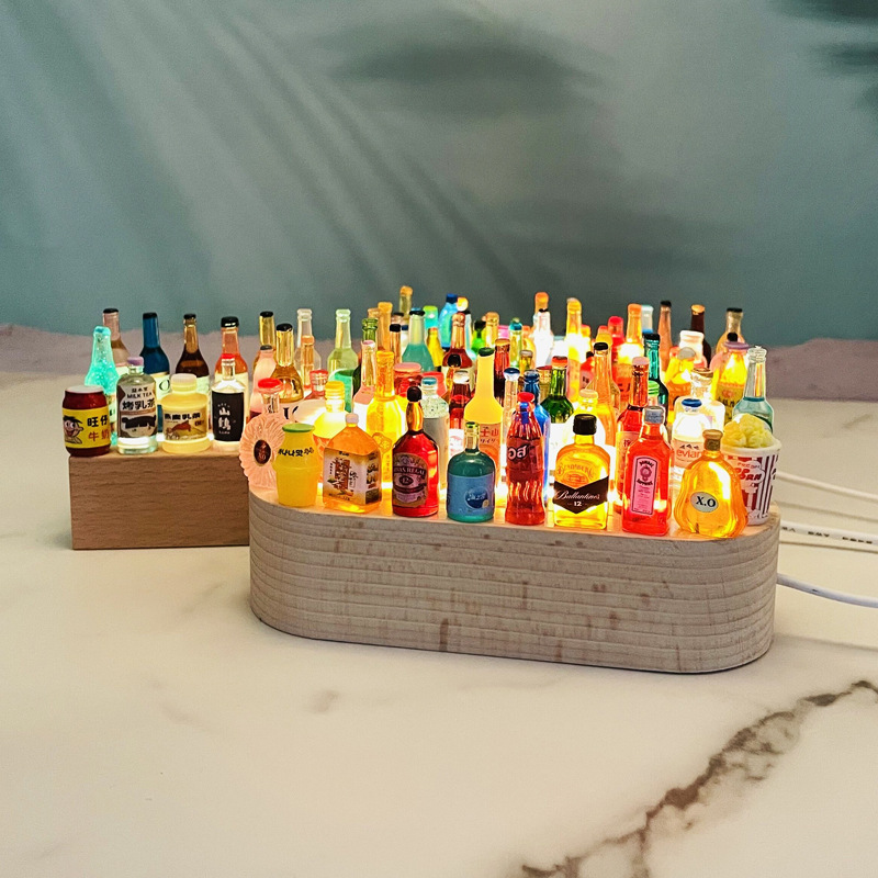 20Pcs Mini เรซิ่นจำลองขวดไวน์ส - Wine Beer Mix บทวิจารณ์และราคา