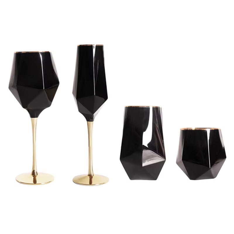 คริสตัลสีดําบริสุทธิ์ Golden E - Wine In Beer Glass บทวิจารณ์และราคา