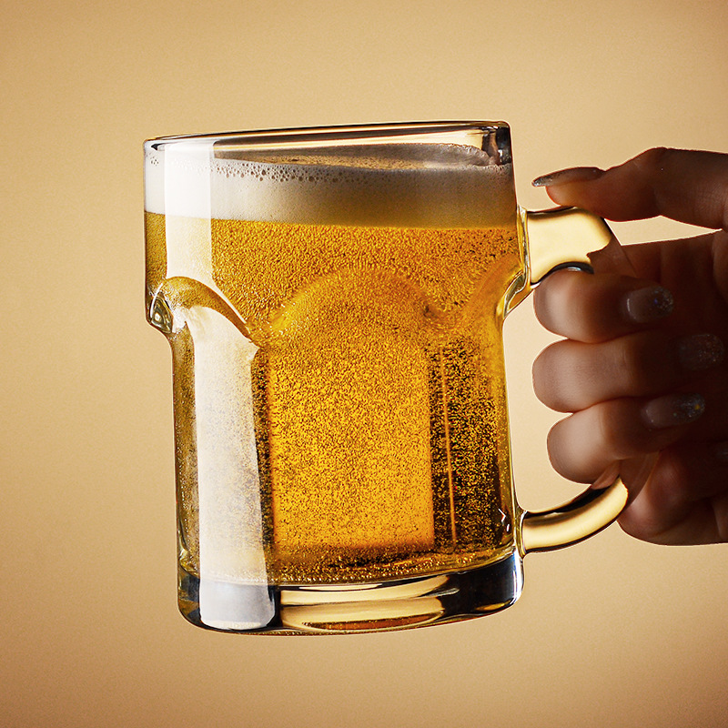 แก้วเบียร์ทรงบ้านพร้อมหูจับ แก - Wine In Beer Glass บทวิจารณ์และราคา