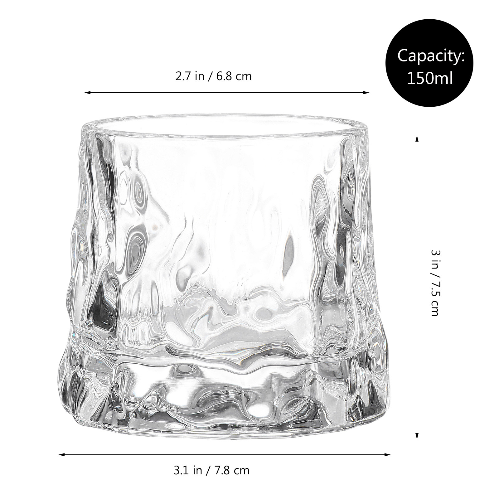 แก้วไวน์แบบมีลายตอก 1 ใบ แก้วว - Wine In Beer Glass บทวิจารณ์และราคา