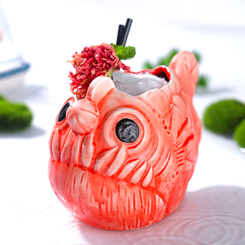 แก้วค็อกเทลรูปปลาโคมไฟน่ารักแก - Wine In Beer Glass บทวิจารณ์และราคา