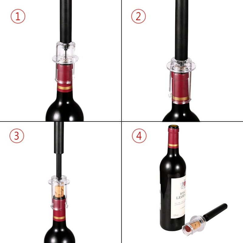 Air ปั๊มที่เปิดขวดไวน์ความดันอ - Beer Wine Hobby บทวิจารณ์และราคา